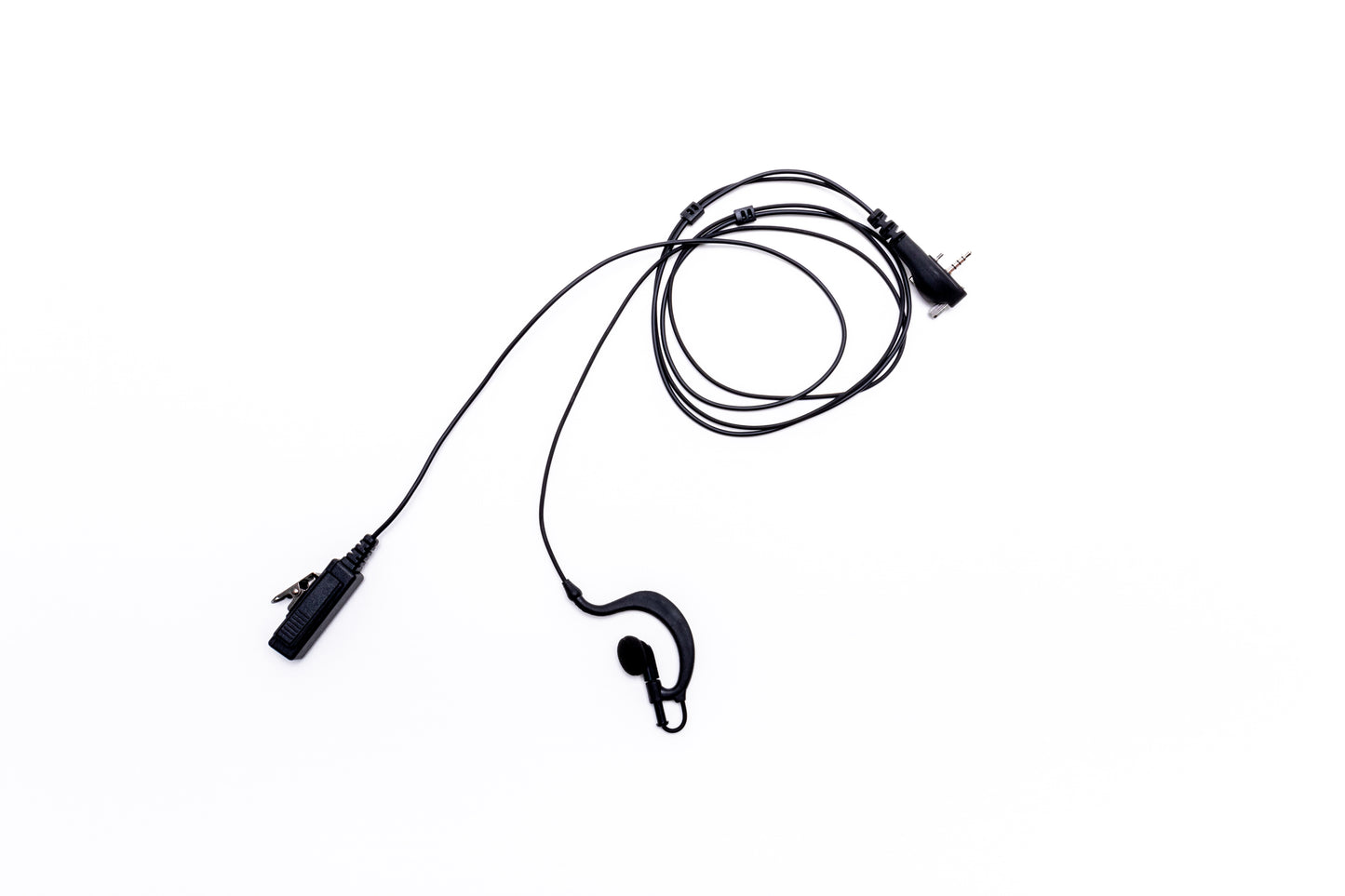Platinum Series 2-Wire Surveillance Kit for Two-Way Radio with Ear Hanger with Ear Bud
