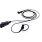Platinum Series 2-Wire Surveillance Kit for Two-Way Radio with Ear Hook w/ In-Ear Bud