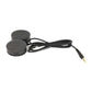 Alpha Audio Velcro Mount Helmet Speakers - Stereo 3.5mm - by Rugged Radios