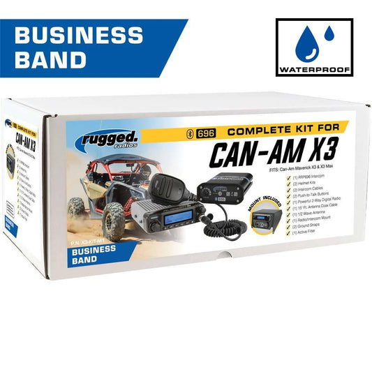 Can-Am X3 - Top Mount - 696 PLUS with Business Band Radio