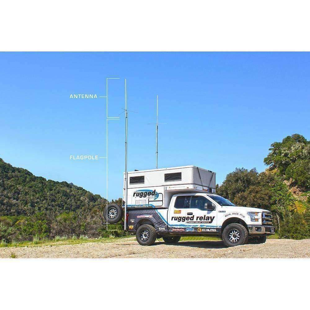 Base Camp - Digital M1 Mobile Radio with Fiberglass Antenna Kit