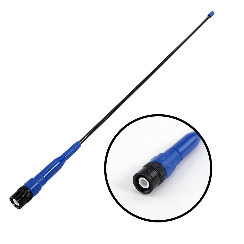 Dual Band Ducky Antenna with BNC Connector for Handheld Radios