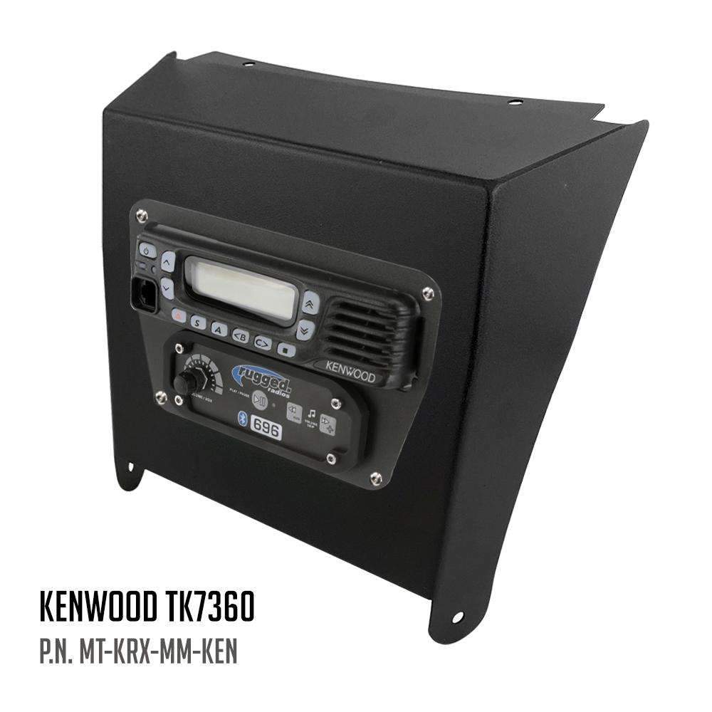 Kawasaki KRX Multi-Mount Kit for M1 / RM45 / RM60 / GMR45 Radio and Rugged Intercom