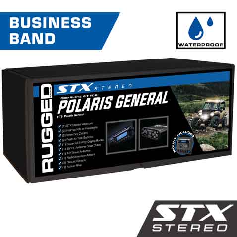 Polaris General - Dash Mount - STX STEREO with Business Band Radio