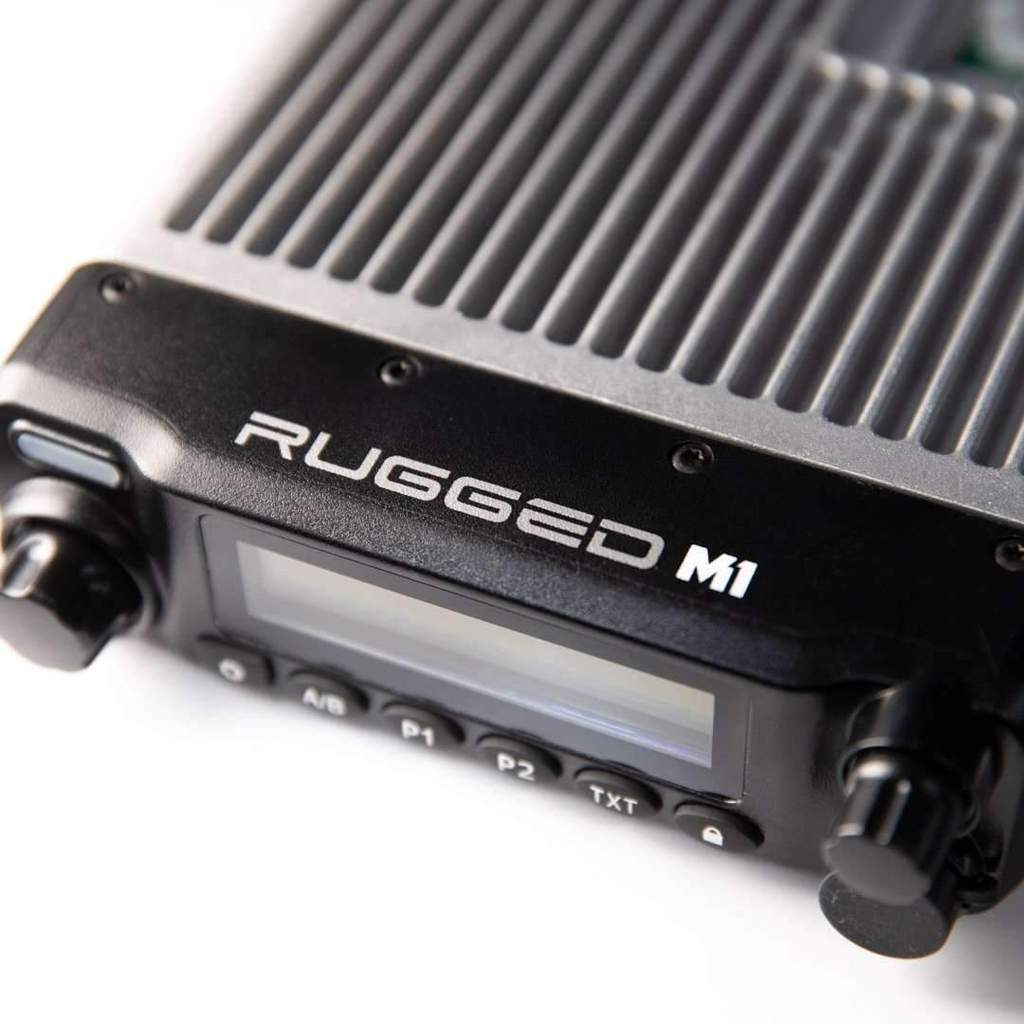 Radio Kit - Rugged M1 RACE SERIES Waterproof Mobile with Antenna - Digital and Analog